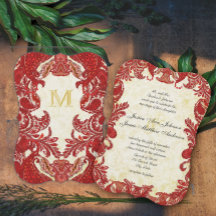 Boda de estilo renacentista medieval con paisley v