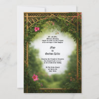 Boda de estructura de pérgola floral de la era vic