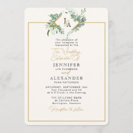 Invitación Boda de Eucalyptus