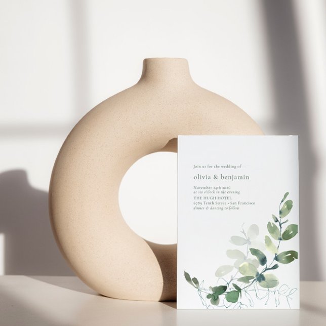 Invitación Boda de Eucalyptus (Subido por el creador)