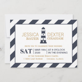 Invitación Boda de faro