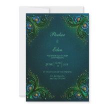 Boda de Filigrana de Esmeralda y Zafiro