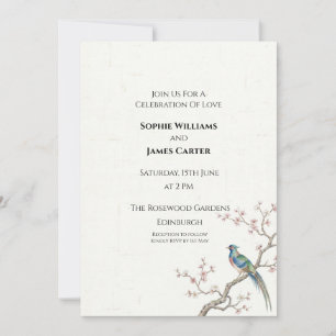 Invitación Boda de Flor de Cerezo