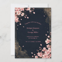 Boda de Flor de Cerezo Sakura de Lujo Moderna