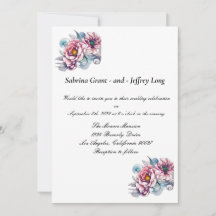 Boda de flor rosa floreciente