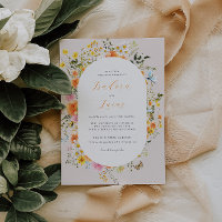 Boda de florales otoñales románticos de solsticio