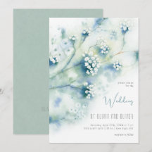 Boda de flores blancas pequeñas