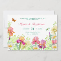 Boda de flores florecen