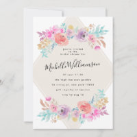 Boda de flores Pastel Garden