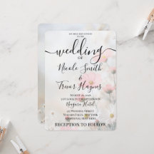 Boda de flores rojas suaves personalizadas