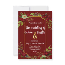 Boda de flores rústicas de Borgoña