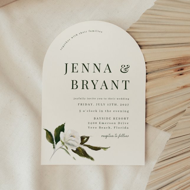 Invitación BODA de flores VERDURE Garden (Subido por el creador)