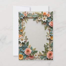 Invitación Boda de fondo azul claro