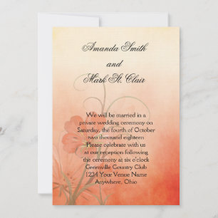 Invitación Boda de fondo de textura de color de las flor de c