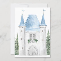 Boda de fondo del castillo de acuarela romántica