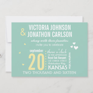 Invitación Boda de fotografía de la Casa de la Moneda y la ti