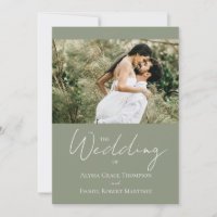 Boda de fotografía de la Moda verde de los sabios 