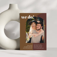 Boda de fotografía de parejas geométricas marrones