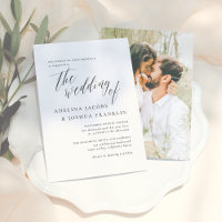 Boda de fotografía de participación de caligrafía 