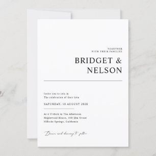 Invitación Boda de fotografía forestal de Moda rusa
