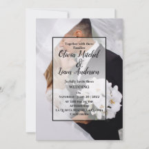 Boda de fotografía Personalizado elegante