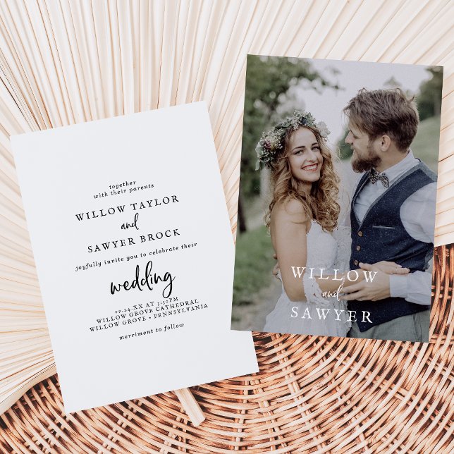 Invitación Boda de fotografías de guiones rusos (Subido por el creador)
