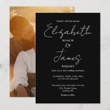 Boda de fotografías Minimalistas en blanco y negro