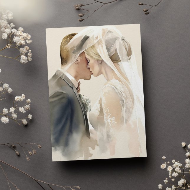 Invitación Boda de fotos de pareja blanca de marfil gris simp (Simple ivory gray white couple photo wedding)