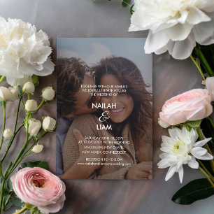 Invitación Boda de fotos de Playful Happy
