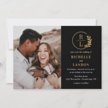 Boda de fotos en color de moda editable para Wreat