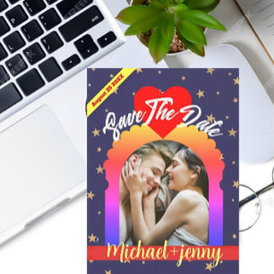 Invitación Boda de fotos personalista Minimalista VIP moderno