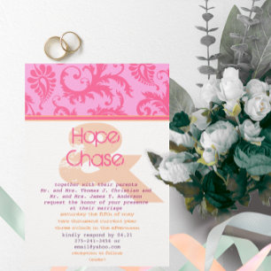 Invitación Boda de fotos rustico-ventilado victoriano de Dama