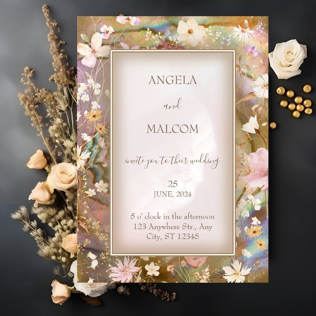 Invitación Boda de Garden Blooms (Subido por el creador)