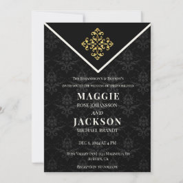 Invitación Boda de Glam por la noche