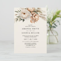 Boda de Grass Boho Dried Florals & Pampas