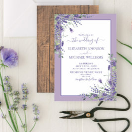 Invitación Boda de guion de madera de Eucalyptus