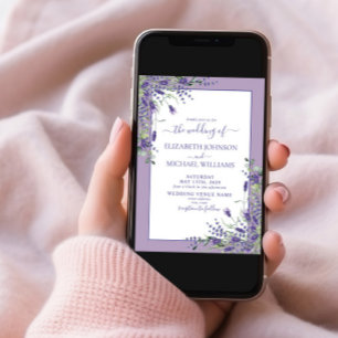 Invitación Boda de guion de madera de Eucalyptus