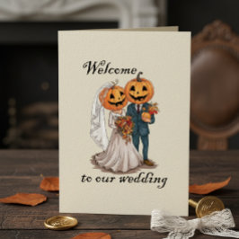 Invitación Boda de Halloween 