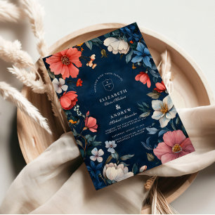 Invitación Boda de Halloween elegante