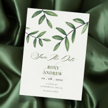 Boda de hoja verde