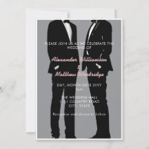 Boda de hombres gays moderna y elegante
