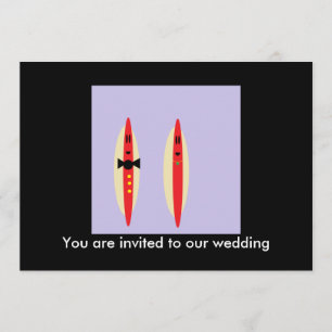 Invitación Boda de Hot Dog