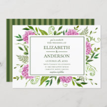 Boda de Hydrangea Rosa