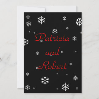 Invitación Boda de invierno
