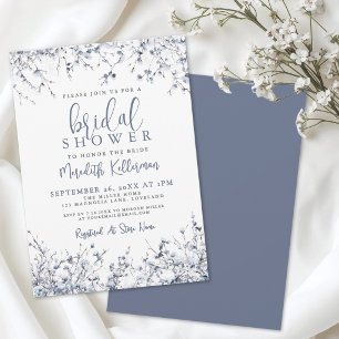 Invitación Boda de invierno botánica Shower