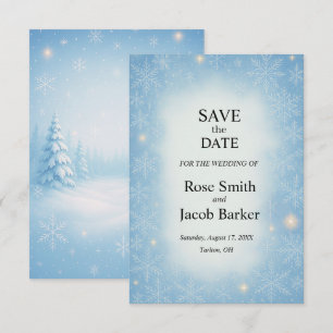 Invitación Boda de Invierno en el País de las Maravillas salv