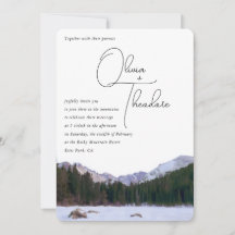 Boda de invierno RMNP