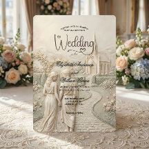 Boda de Jardín Romántico Griego del Viejo Mundo  