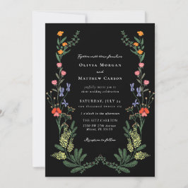 Invitación Boda de jardín secreto