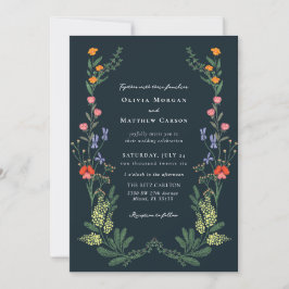 Invitación Boda de jardín secreto